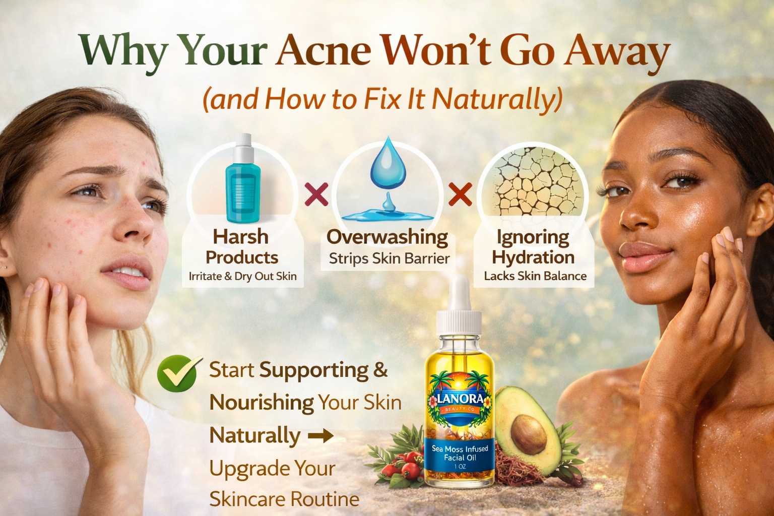 Why Your Acne Won’t Go Away (How to Fix Acne Naturally Fast)