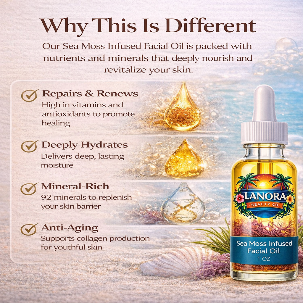 Sea Moss Infused Face Oil