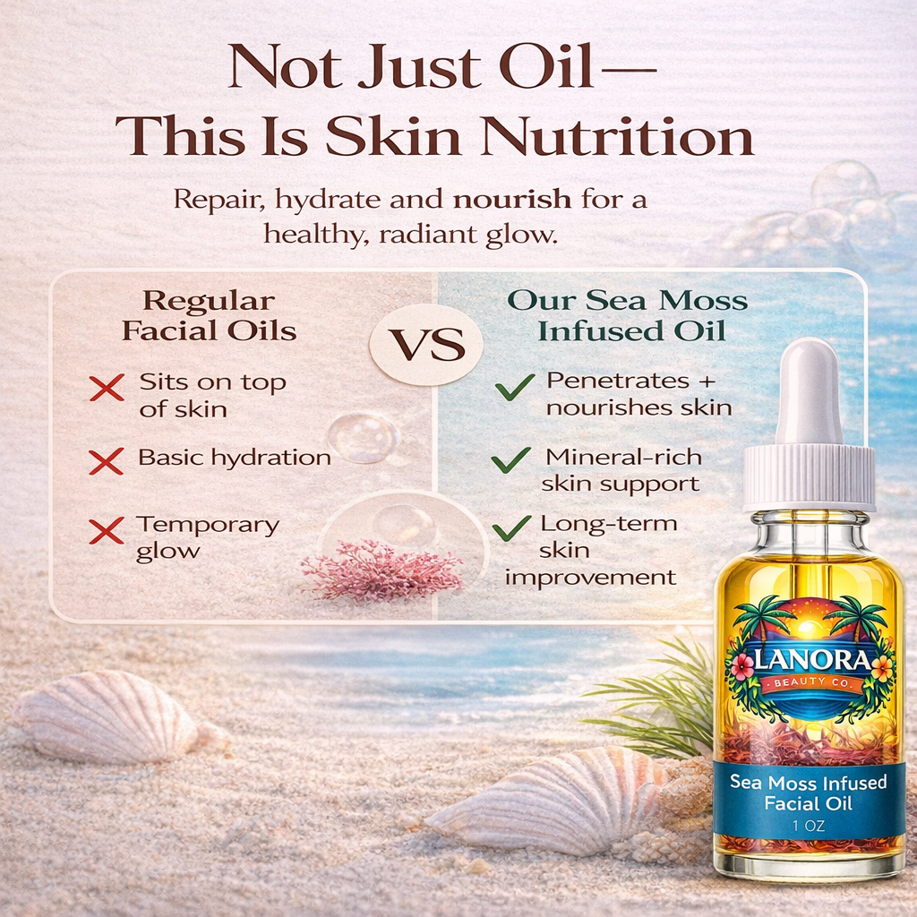 Sea Moss Infused Face Oil