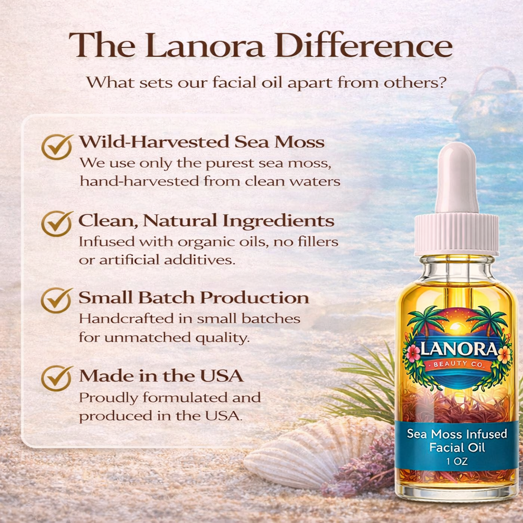 Sea Moss Infused Face Oil
