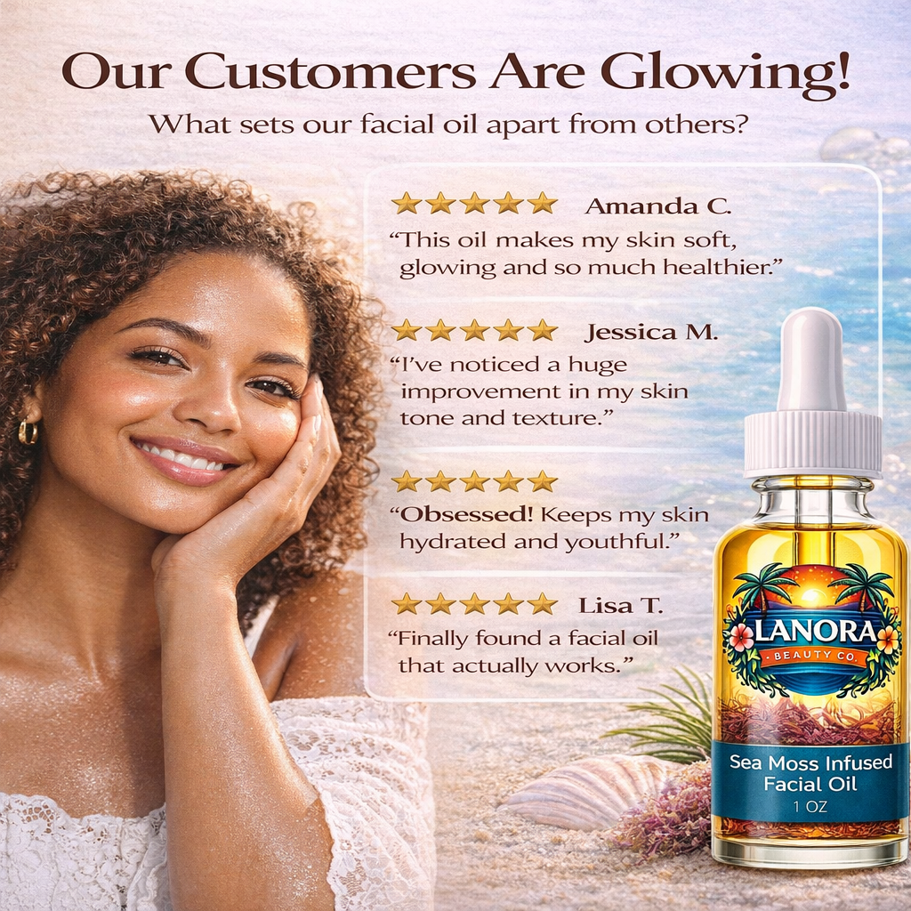 Sea Moss Infused Face Oil