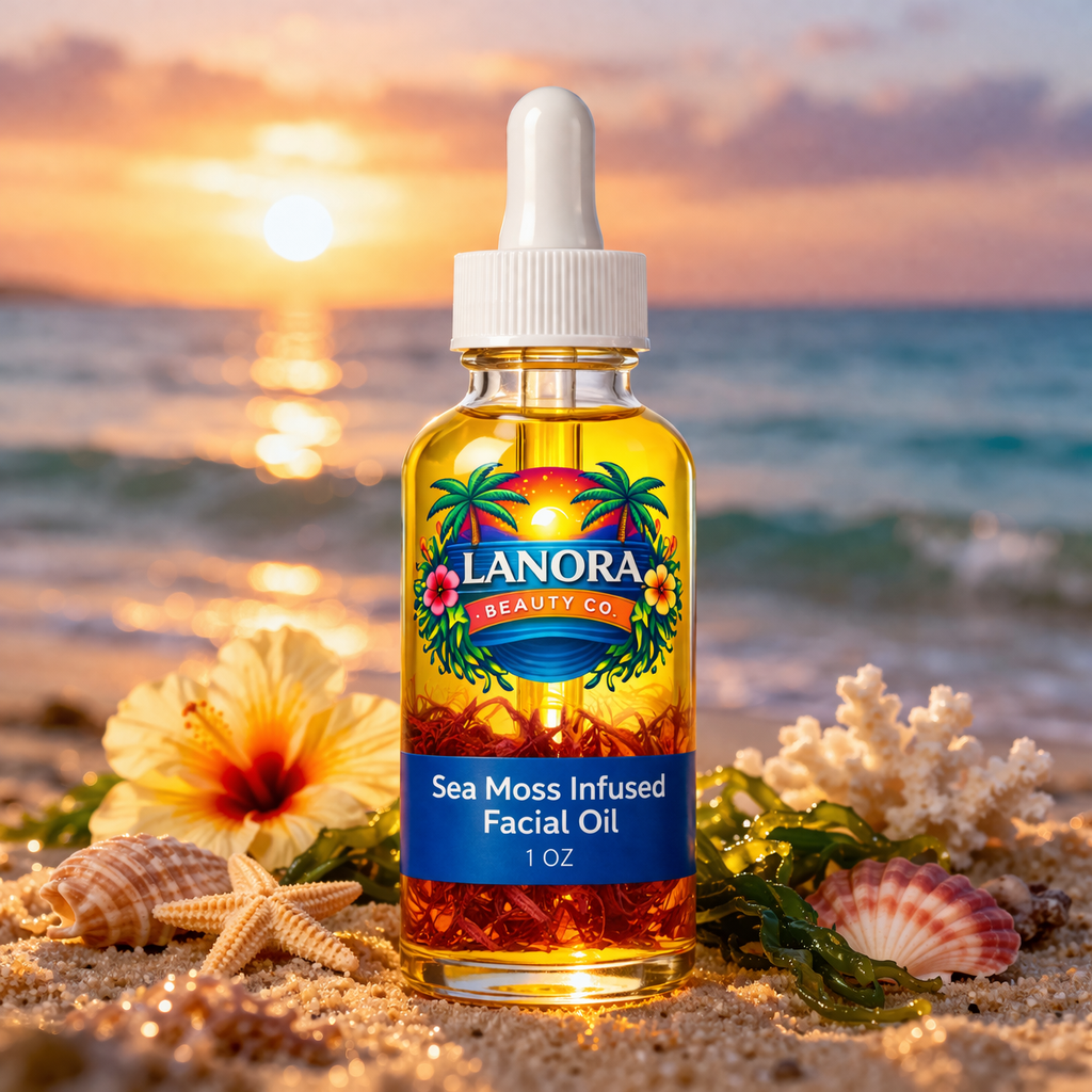 Sea Moss Infused Facial Oil Moisturizer